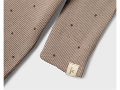 Rosa-brun body printet med små mørke prikker fra Lil Atelier 13233573 etherea